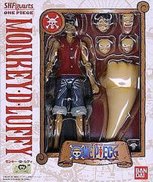 ONE PIECE MONKEY D. LUFFY BROTHER'S BOND S.H. FIGUARTS FIGURE