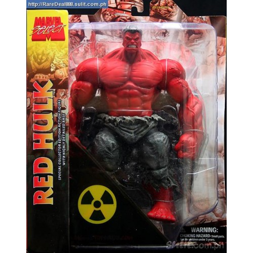 Marvel select best sale red hulk