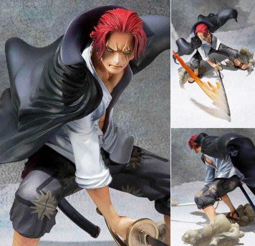 Boneco Bandai Anime Heroes One Piece - Shanks